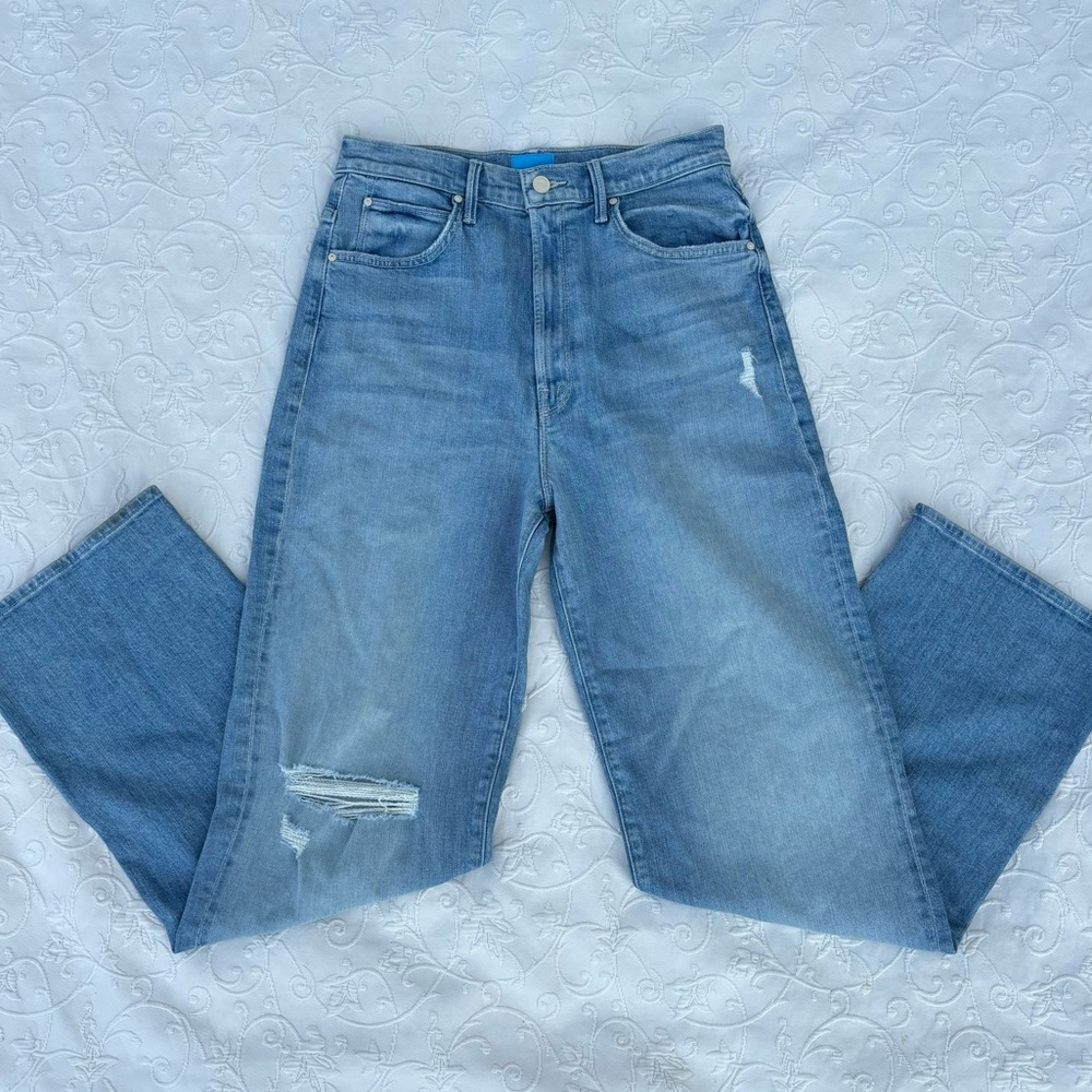 MOTHER sz 28 High Waisted Tunnel Vision Sneak - Sippin' Sweet Tea